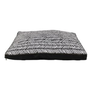 Jastuk 100x70x12cm Nature crni