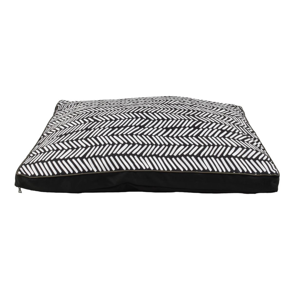 Jastuk 100x70x12cm Nature crni