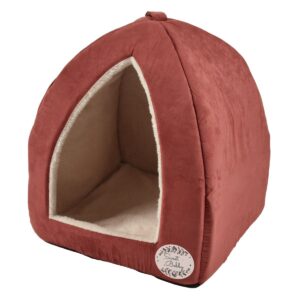 KCDOUC_45_000 Ležaj mace 37x37x42cm Piramida Douce tamno roza