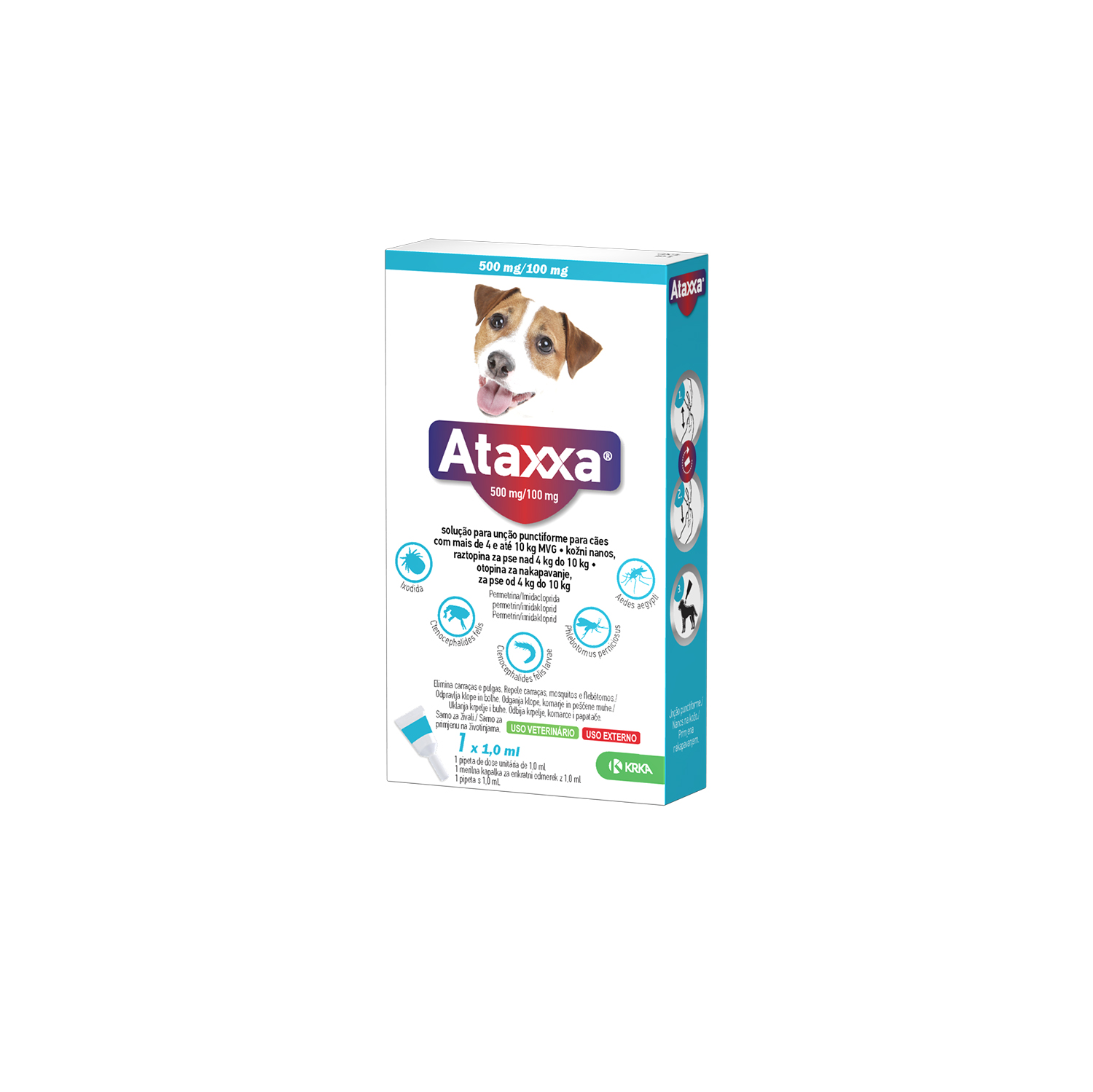 Ataxxa 4-10kg 500mg pip. 1/12 psi