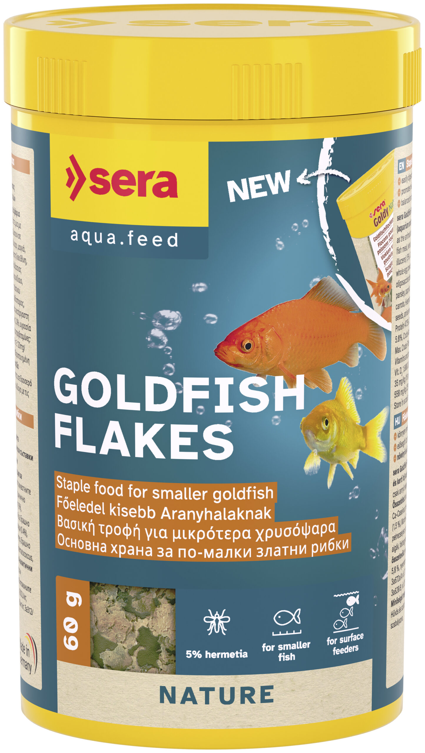 48105 (21148) Sera Goldfish flakes 250ml 60g (Nature)