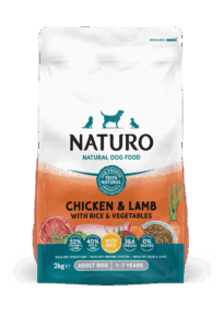 MPF2DNAT0701 Naturo Dog Adult Dry 2kg pile/janje/riža/povrće