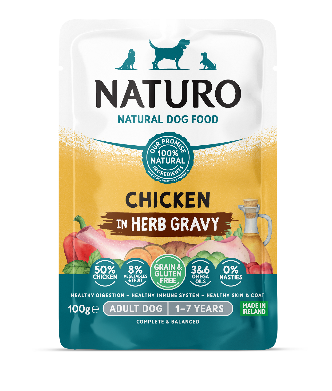 MPF8DNAT0112 Naturo Mini vreć. 100g Grain&Gluten Free pile u umaku 1/12