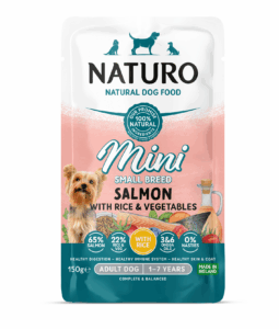 MPF8DNAT0408 Naturo Mini vreć. 150g losos/riža/povrće 1/8