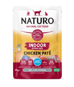 MPF8CNAT0912 Naturo Cat vrećica 85g Indoor & Sterilised pile paté 1/12