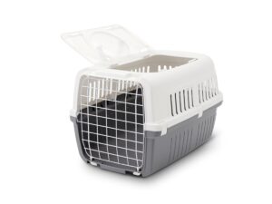 A3225-00WG Transporter 55,5x38x34cm Zephos 2 Open Savic sivi