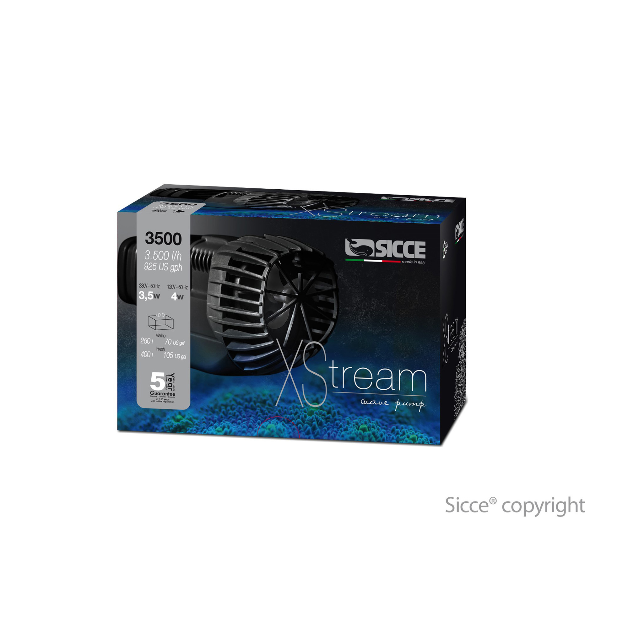 SRVOX01E Sicce Voyager Xstream 3500 l/h