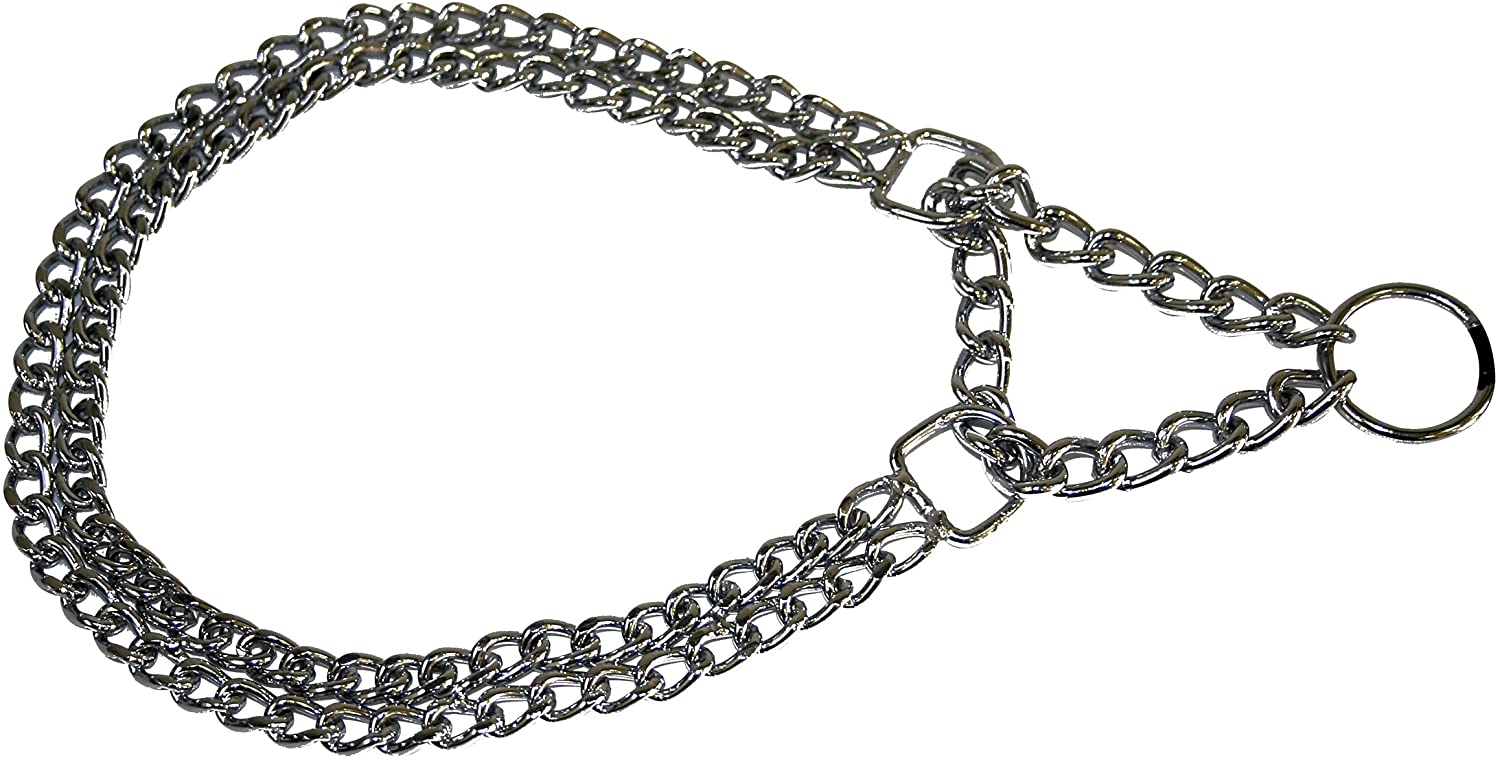 Ogrlica Metalna Poludavilica 40cmx2mm Dvostruka