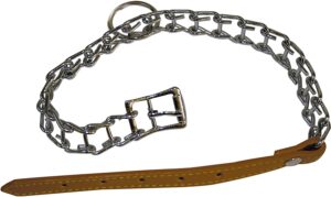 C5AS0672 Ogrlica Metal 50cmx2,5mm s KOŽOM