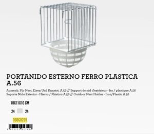 O6BG0265 Gnijezdo za ptice vanjsko 10x11x16 A.56