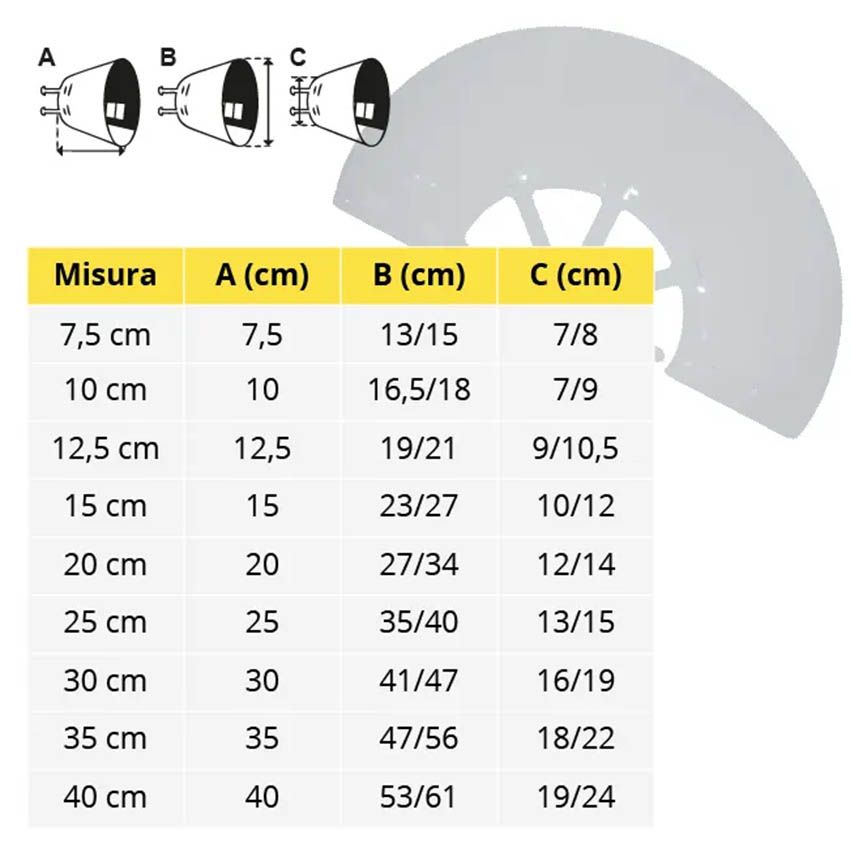 C5020496 Ovratnik 30cm Elizabeta Croci