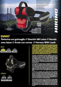 Ham+Vodilica Hiking Swat 41-52cm Crvena
