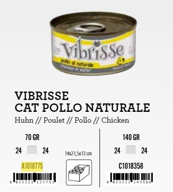 Vibrisse PILETINA 70g