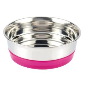 C6059002 Inox Posuda 0,47l 14cm guma Fluo Roza