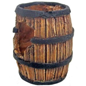 A8011744 Akvarijski Ukras Bačva s rupom 5x5x5.8cm Amtra