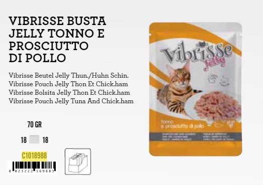 Vibrisse Jelly Tuna/Pile/Šunk.70g Vr