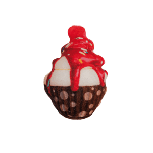 Igračka za mace Cupcake pink catnip 7cm
