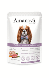 AMT53BC1A Amanova dog 100g Brilliant govedina/pile 1/12