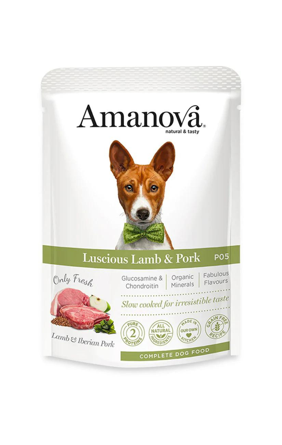 AMT61LI1A Amanova dog 100g Luscious janje/svinjetina 1/12