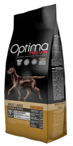 Optimanova dog adult large pile/krumpir 12kg GF
