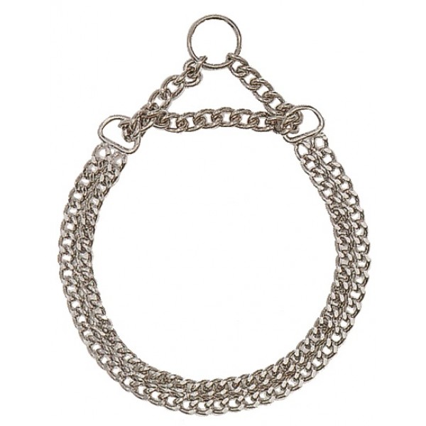Ogrlica Metalna Poludavilica 50cmx25mm Dvostruka Tatrapet