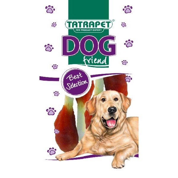 44673 Poslastica za pse Dog friend Kost pile/patka 4kom Tatrapet