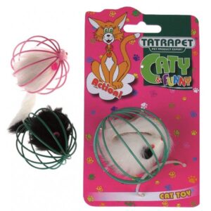 Igračka za Mace Miš u žici 6cm mix Tatrapet