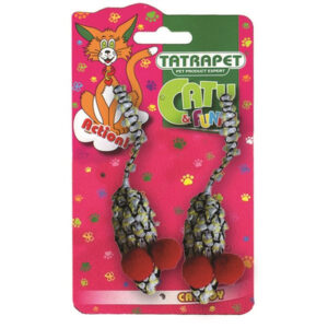 58434 Igračka za Mace Miš 5,5cm 2 kom Tatrapet