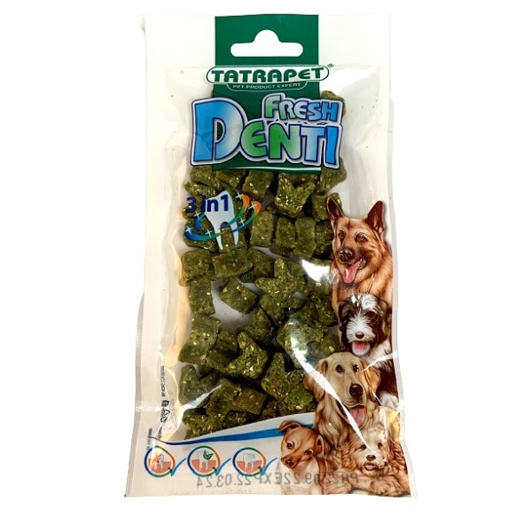 44896 Poslastica za pse Denti fresh mentol 70g