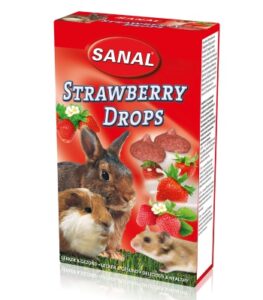 SK7350 Poslastica za Glodavce Sanal 45g Jagoda drops