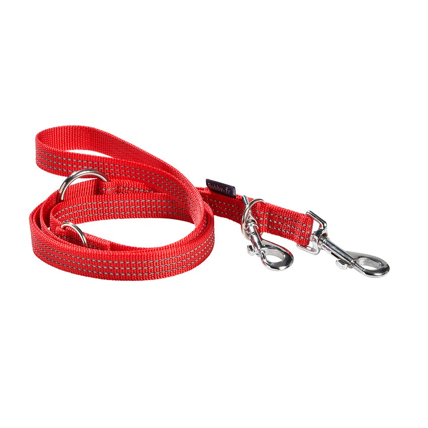 LPSAFE_81_020 Vodilica Nylon Bobby radna 2x180cm crvena