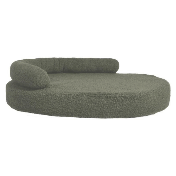 SFBOUC_75_080 Ležaj 80x53x18cm Sofa Boucle zeleni