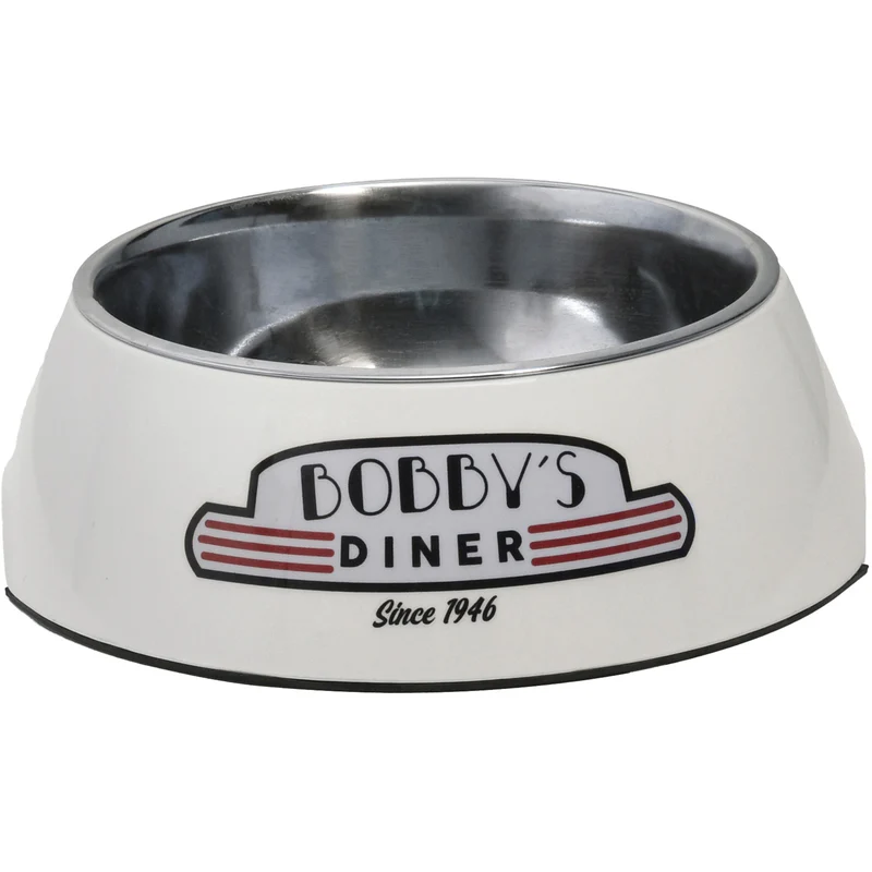 GADINE_10_S Inox Posuda 0,45l Bobby's dinner bijela