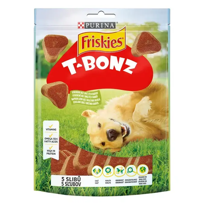 Poslastica za pse T-BONZ 150g 1/6