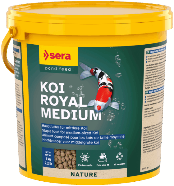 Sera KOI Royal nature MD 3800ml 1000g