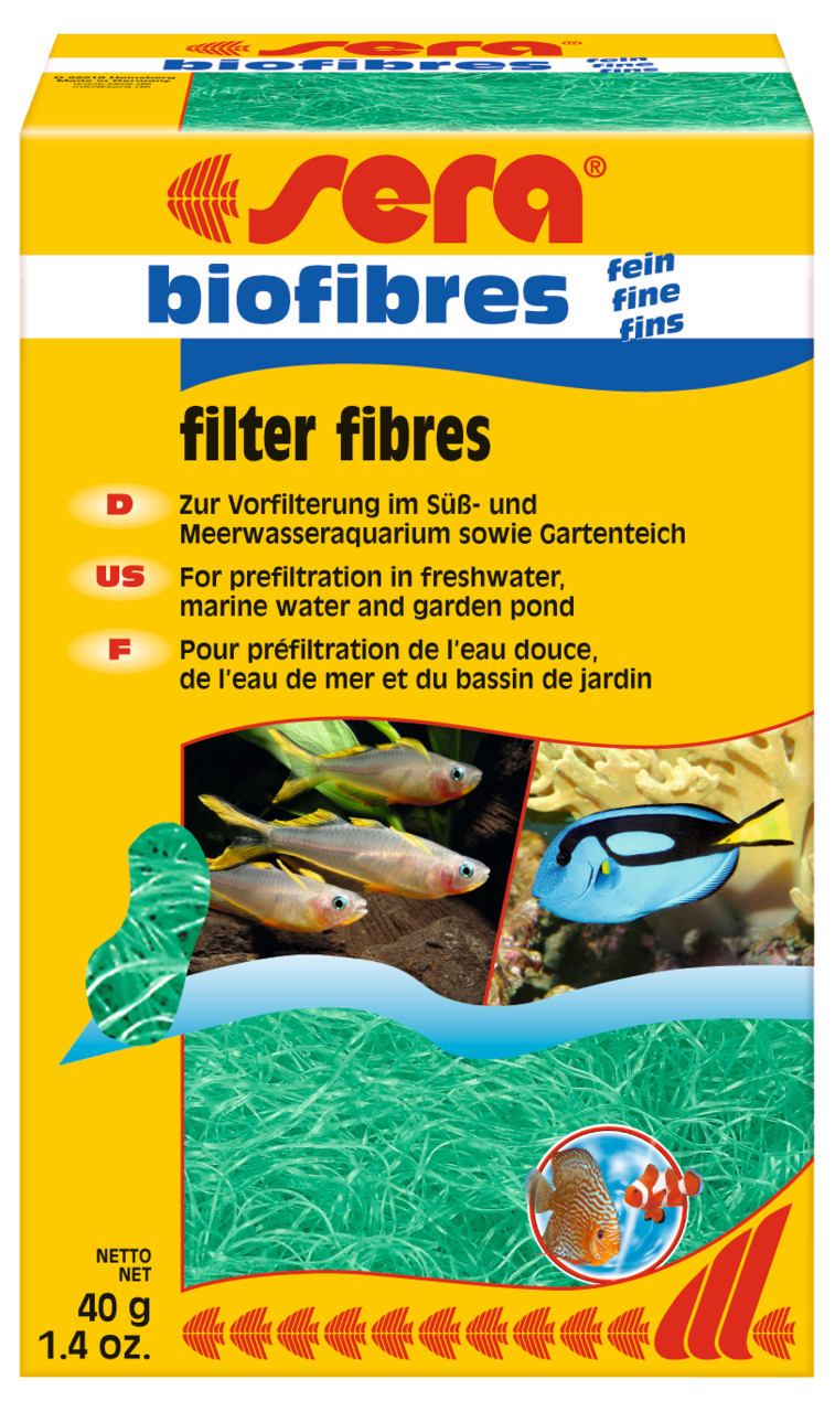 43247 (08450) Sera Biofibres fina 40g