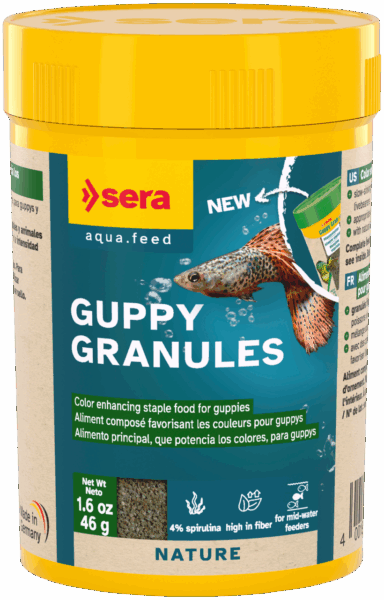 48516 (00710) Sera Guppy granules 100ml  46g (Nature)