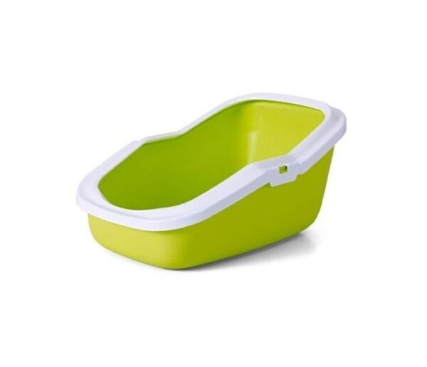 WC mace Aseo 56x39x27,5cm zeleni s rubom X