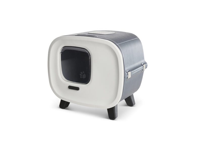 A2062-0048 WC mace Mira de luxe 55,5x44x49,5cm antracit