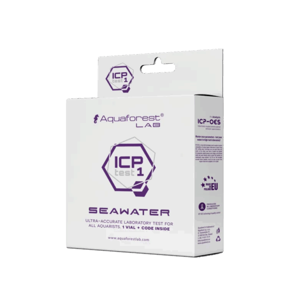 Aquaforest ICP Test 1 Seawater