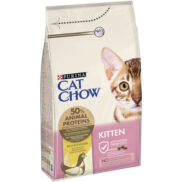 ASP Cat Chow Kitten Pile 1,5kg 1/2