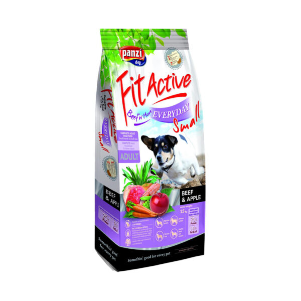 0461116 Panzi dry Fit-Active dog 4kg Adult Small govedina