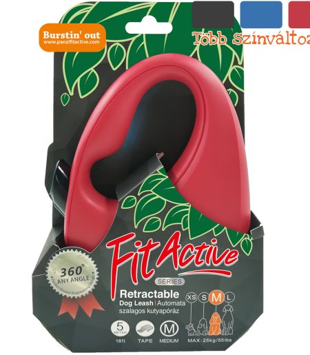 0462941 Vodilica FitActive automat. traka SM 5m crvena