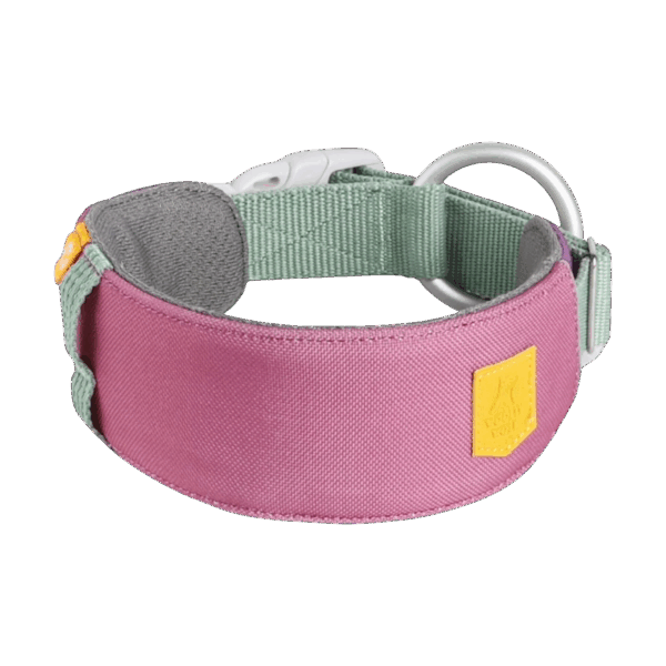 Ogrlica Woolly wolf Alpha 360 L 45-55/5,5/2,5cm pink