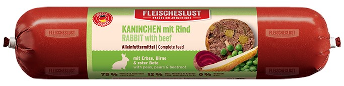 Meat Love kunić/govedina/grašak/cikla 400g