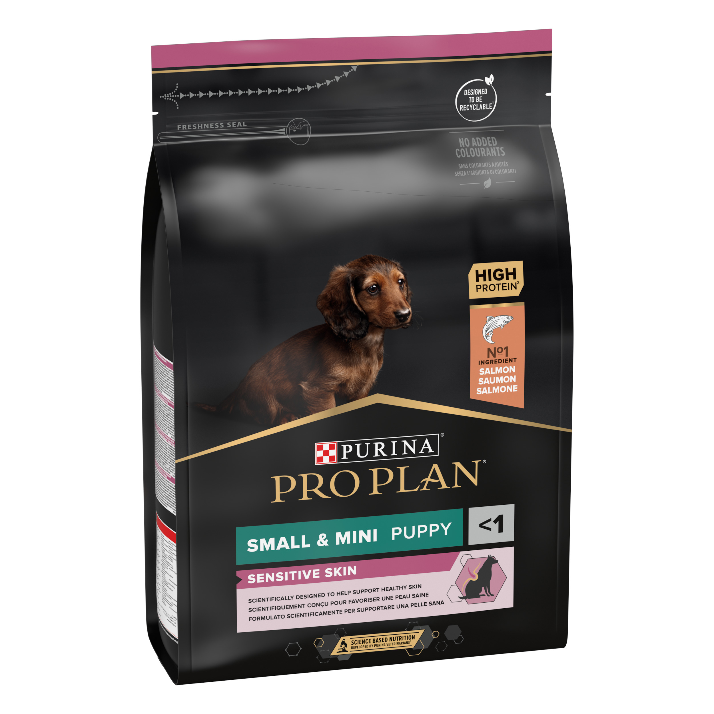 PP Puppy SM/Mini sens.skin 3kg 1/2