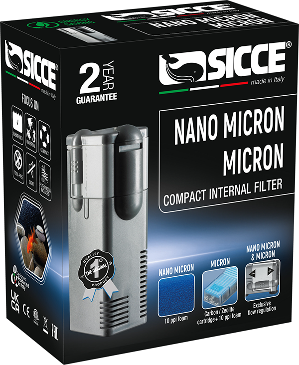 Sicce Nano micron 200 l/h unutarnji filter