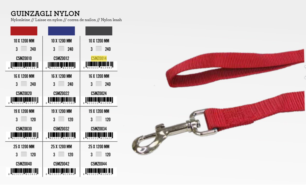 Vodilice Nylon
