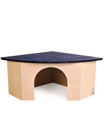 Kućica drvena za Glod.29x13x21cm Plavi