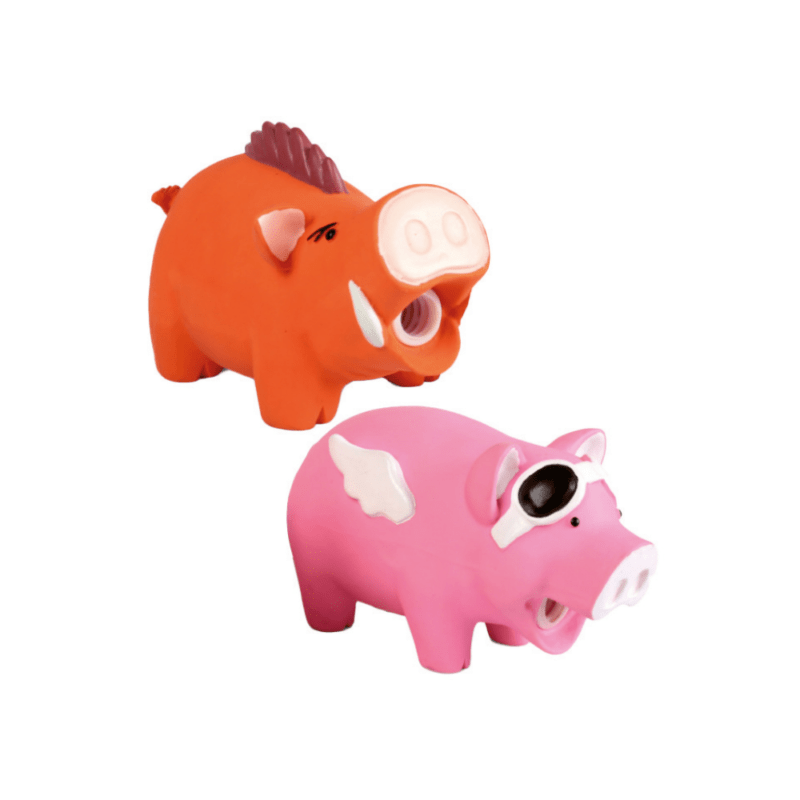C6098128 Igračka za Pse Latex Flying animals Mix 16cm
